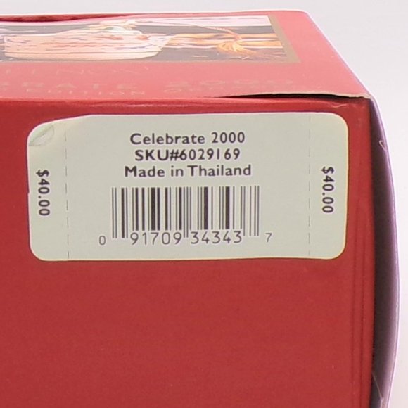 Lenox Celebrate 2000 Millennium Edition Christmas Ornament